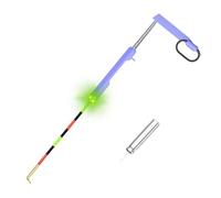 Generico Fishing Alarm | LED Sensor Alert for Angling - 6.69x1.85 Inches Flexible Angling Rod Indicator,for Saltwater Lake River Travel Boat Camping Casting Offshore