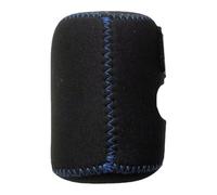 Generico Fishing Casting Reel Cover, Sturdy Baitcaster Storage Bag, Protective Reel Case for Baitcaster Reels, Portable Gear for Men, Fathers, Outdoor 2-Pack, Black