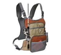 Generico Fishing Chest Rig Lightweight Vest With Multiple Compartments