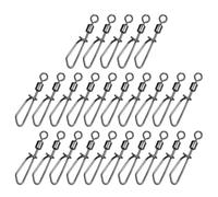 Generico Fishing Clip Kit | 360 Degree Rotating Quick Clips | Smooth Rotating Fast Change Clips For Mountain Stream Fishing And Tackle Rigging