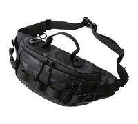 Generico Fishing Fanny Pack, Waterproof Tackle Bag with Waist Strap, 38x17x9cm/14.96x6.69x3.54 Inches Portable Fly Fishing Bag, Ideal for Outdoor Adventures, Men and Women Oxford Cloth