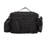 Generico Fishing Lure Bag, Tackle Storage Carryall, 25cm/10.2in 37cm/14.6inch Multifunctional Rod Organizer, Large Capacity Portable Design, Color for Bait, Reels, Tools, Outdoor Trips