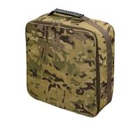 Generico Fishing Lure Storage Bag, Waterproof Four-Grid Tackle Box, Compact Hunting Purse with Handle, Portable Reel Organizer, Ideal Case for Anglers, Travel and Fishing Enthusiasts