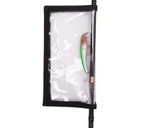 Generico Fishing Lure Wraps, Waterproof Tackle Management Cover, Safe with Secure Hook Protection, Heavy Duty Sleeve, Travel Organizer with Clear Style, Rod Accessory for River Dock