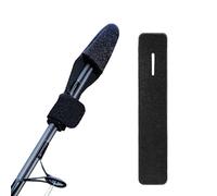 Generico Fishing Pole Sleeve - 2-Piece Rubber Elastic Rod Protector, Fit Rod Sleeve, Fishing Cover for Storage And Transportation, Angler Casting, Trolling, Fly, Boat, Shore, Lake, River