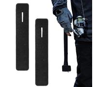 Generico Fishing Pole Sleeve - 2-Piece Rubber Elastic Rod Protector, Fit Rod Sleeve, Fishing Cover for Storage And Transportation, Angler Casting, Trolling, Fly, Boat, Shore, Lake, River