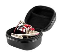 Generico Fishing Reel Bag | Outdoor Multifunctional EVA Hard Shell With Mesh Pocket | Outdoor Multifunctional Case Fishing Vessel Accessories Tool Fish Tool Storage Bag For Men