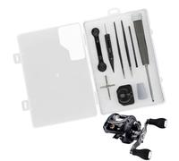 Generico Fishing Reel Maintenance Tool Kit for & Baitcasting Reels | Stainless Steel, Complete Disassembly Set | Professional Repair & Cleaning Kit for Anglers