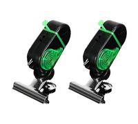 Generico Fishing Rod Bite Alarm - Precise Sound & Light Indicator for Fish Pole, Set of 2 Alarms | Outdoor Sea Gear with Integrated Alert Bell Outdoor Fishing Tool Alarm Set