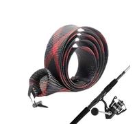 Generico Fishing Rod Sleeve - Angling Tackle Protector, Mesh Trolling Rod Sock with Breathable Material, Rods Storage Gear, Anglers Fishermen Tournament Guides, Lake Reservoir for Safe Rods Transport