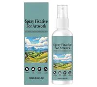 Generico Fissativo Spray per Pastelli a Olio 100ml Protezione Lunga Durata | Spray Fissante per Pittura per Opere d'Arte Carboncino Schizzi Scuola Studio Artisti Studenti