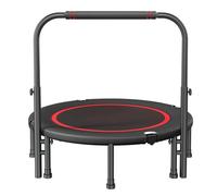 Generico Fitness Tpolino Indoor, Mtpolino Elastico Fitness per Cross Jumping, Portata 150 kg, Stabile E Resistente per Adulti(48 Inches)