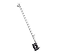 Generico Flagpole Stand | Stainless Steel Rail Type Flag Pole | Yacht Flag Pole | Flag Pole Mount | Yacht Marine Boat Flag Pole Mount, Clamp On Flag Pole Holder for Boat