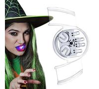 Generico Flashing Mouth Light - LED Teeth Piece Mouths Guard Multicolored, Goodie Bag Fillers Lights Up Gadget Dance Performance | Party Favors & Role Play | Fun Accessory for Kids & Adults