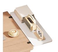 Generico Flessing On Desk Extender, Extender da Tavolo per La Scrivania, Scaffale per A Bordo Tavolo, Piegare Il Vassoio di Estensione Tastiera del Computer E Il Braccio del Polso per La Scrivania