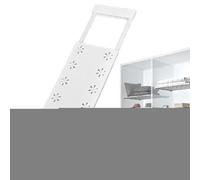 Generico Flexible Closet Shelf Organizer Closet Shelf Divider | Non-Slip Insert Shelving Wardrobe Dividers Separator for Cabinets Bookcases