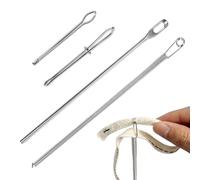 Generico Flexible Drawstring Threader Metal DIY Spring Draw String Puller | Flexible DIY Drawstring Threader Set For Hoodies Skirts Sweatpants Hats Swim Trunks Jackets