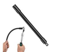 Generico Flexible Extension Socket - 1/2in Torque Spanner Shaft | 360-Degree Rotate Socket Wrench Adapter for Bolt Fastener - Corner Mechanic Repair Machinery Maintenance Workshop Tool