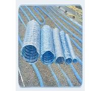 Generico Flexible Perforated French Drain Pipe, Soft Infiltration Corrugated Pipes for Garden/Yard/Lawn, Underground Redirect Water Tube(D 30cm,L 1300cm)