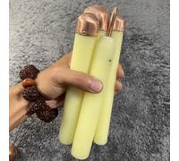 Generico Flint Knapping Kit, Obsidian Crafting Tools Set, Includes 3 Copper Boppers, 1 Pressure Flakers, Dragon Crystal Stone Age Toolkit, for Both Pros And Beginners(C)