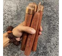 Generico Flint Knapping Kit, Obsidian Crafting Tools Set, Includes 3 Copper Boppers, 1 Pressure Flakers, Dragon Crystal Stone Age Toolkit, for Both Pros And Beginners(A)