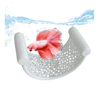 Generico Floating Betta Hammock - Fish Resting Bed, Aquarium Decor | Small Hammock For Rest Sleeping Playing Shrimp Guppy Habitat Enrichment Aquarium Enclosure