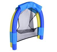 Generico Floating Chair - 50x43cm Ergonomic Adult Inflatable Noodle Chairs With Backrest | Portable Pool Floats Floating Chair For Women Men Adults Summer Vacation Rafting Beach River Lake Lawn