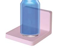 Generico Floating Shelves for Wall - 10x10.5x7.5cm Stick On Shelf | Multifunctional Acrylic Wall Storage Rack - No Drilling Required | Bathroom Kitchen Dorm Cosmetic Organizer | Easy Mount