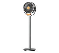 Generico Floor Fan - ABS, Adjustable Height | 3 Speed Portable Air Blower