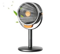 Generico Floor Fan - ABS, Adjustable Height | 3 Speed Portable Air Blower