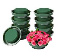 Generico Floral Foam Bricks - Wet Florals Foams Green, Flower Supplies | Wedding Aisles Party Decor Set for Fresh And Artificial Flowers Arrangement, for Weddings Aisle Floweres Partys Decoration