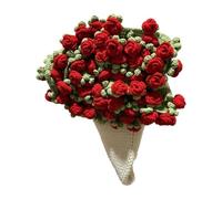 Generico Flower Bouquet Blanket - Crochet Rose | Decorative Throw