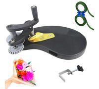 Generico Flower Crimping Machine, Fine/Coarse Teeth Curling Machine, Wave Crimping Crepe Paper Lace Tools, Mainly Used for Florist Tools, Floral Creations (Coarse Teeth)