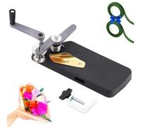 Generico Flower Crimping Machine, Fine/Coarse Teeth Curling Machine, Wave Crimping Crepe Paper Lace Tools, Mainly Used for Florist Tools, Floral Creations (Fine Teeth)