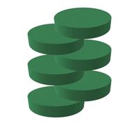 Generico Flower Foam Bricks, Green Foam Bricks, 4.72 Inches Decorative Foam Blocks, Fresh Flowers Foams Block, Round Design for Weddings, Floral Crafting Garden