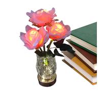 Generico Flower Lamps - Color Changing Led Rose Lamp, Romantic Dinner Decor Night Light, Soft Glow Led Floral Accent, Mood Lighting for Bedside, Nursery, Living Room, Birthday, Party
