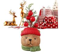 Generico Flower Pot - Planter for Table and Window Use | Resin Construction with Lightweight Body, Suitable for Succulents, Herbs, Greenery, Living Room Décor, Desk Arrangement, and Indoor Plant Care