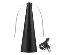 Genérico Fly Fan For Tables,Fly Fan with Soft Holographic Blades, Portable Table Keep and Away from Your Food, Away,Indoor Or Outdoor Food Protector