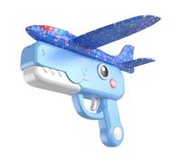 Generico Foam Airplanes For Kids - Cool Built-In Light Dinosaur Design,Creative Playtime Boost Glider Planes For Kids,for Basket Stocking Birthday Christmas Valentines Party Outdoor Outside