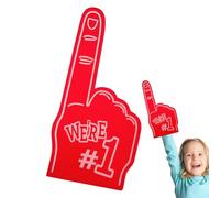 Generico Foam Finger - Party Accessory, Sports Support | Giant Colorful Foam Finger, Lightweight And Comfortable, Cheering Teams, Sporting Events, Concerts, Fun Accessory, Gift