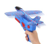 Generico Foam Glider Launcher, Dinosaur Flying Toy, High-Performance Plane with Easy-Trigger, Durable Foam Glider, Lightweight Toy with Colorful Design, Activity Set for Birthday and Camping
