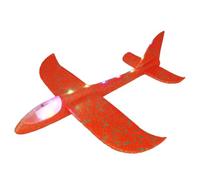 Generico Foam Glider Plane - 48cm LED Light Up, Outdoor Stunt Toy