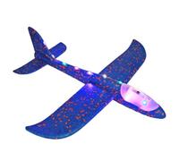 Generico Foam Glider Plane - 48cm LED Light Up Throwing Airplane Toy