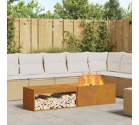 Generico Focolare Marrone 160 x 45 x 35 cm Acciaio,Marrone,23.5kg,859003