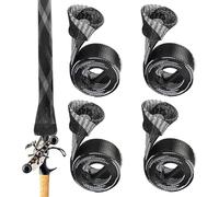 Generico Fodera Per Canna Da Casting - Copri Canna Elastici Resistente - Set Di 4 Calze Tecniche Per Spiaggia Barca Lago Fiume Pontile E Conservazione