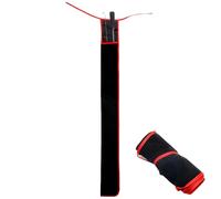 Generico Fodere per Canne da,Protettiva in Velluto - Coperture Imbottite per Canne - per Utilizzo in Interni, Stagno, Fiume, Lago, Barca, Ponte, Attrezzatura da Lancio, da