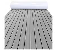 Generico Foglio for pavimentazione Marina in Schiuma autoadesiva for Barche da 2,4 * 1, m for Tappetino Decorativo Fai Te(Gray Black)