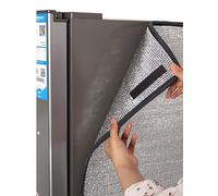 Generico Foglio isolante in alluminio, copertura isolante for congelatore, parasole for frigorifero, copertura universale for frigorifero a risparmio energetico(66x190cm/26.0x74.8in)