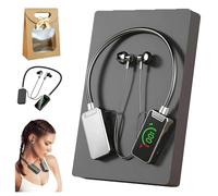 Generico Foihletpath Sports Karaoke Bluetooth Earphones - Wireless Neckband Headset with Built-in Sound Card, Waterproof Mic for Live Streaming & Workouts(Black)
