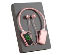 Generico Foihletpath Sports Karaoke Bluetooth Earphones, Wireless Sound Card Live Streaming Earphone, Bluetooth Neck-Hanging Earbud Headset, for Man Woman (C#4)